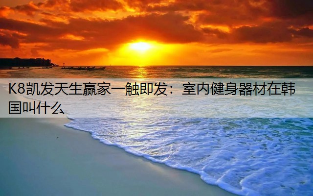 K8凯发天生赢家一触即发：室内健身器材在韩国叫什么