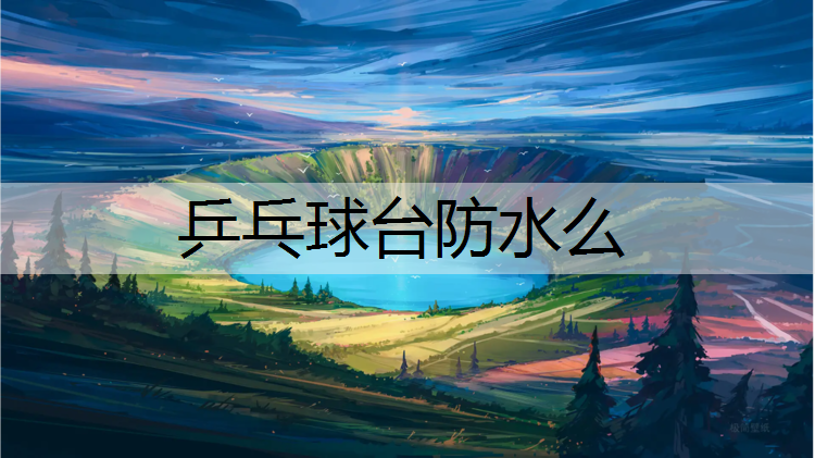 乒乓球台防水么