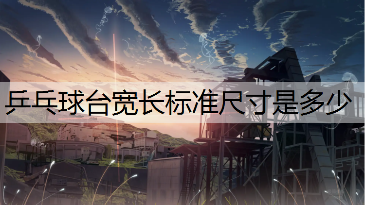 乒乓球台宽长标准尺寸是多少