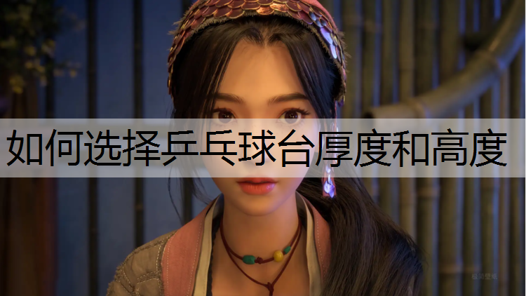 如何选择乒乓球台厚度和高度