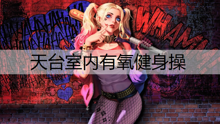 天台室内有氧健身操