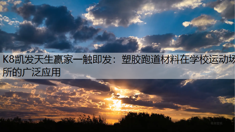 塑胶跑道材料在学校运动场所的广泛应用